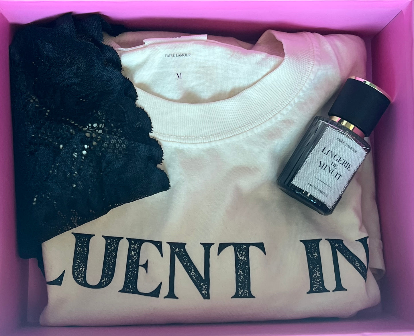 Fluent in Love & Lingerie Set