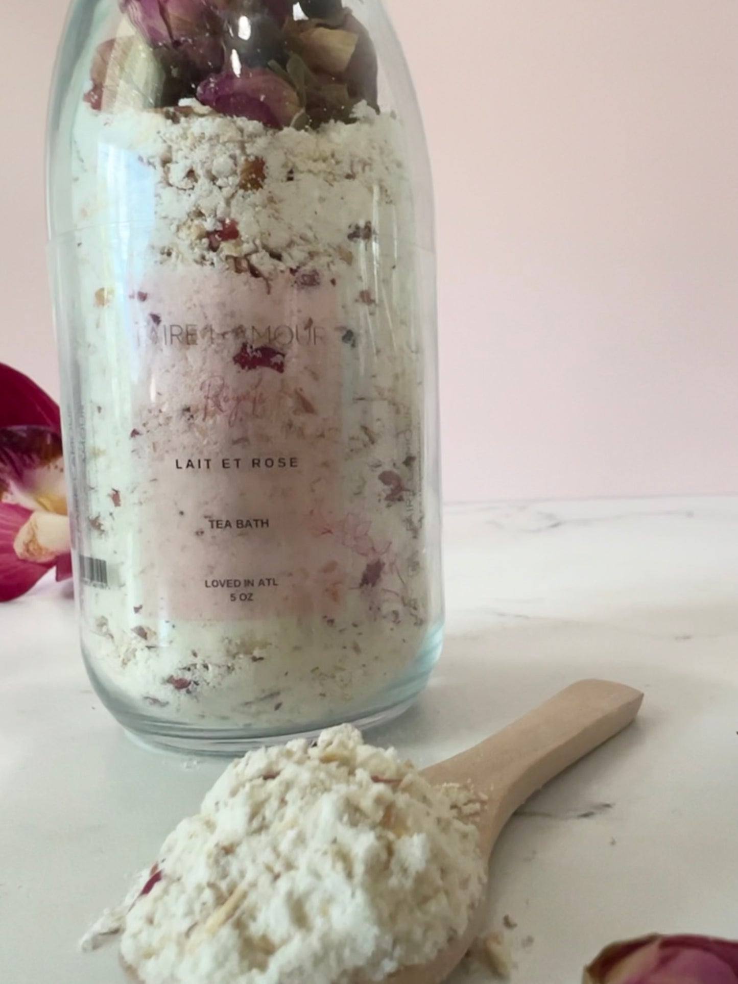 Lait et Rose | Tea Bath