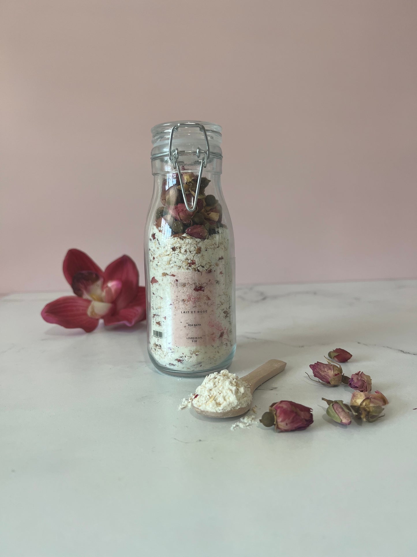 Lait et Rose | Tea Bath